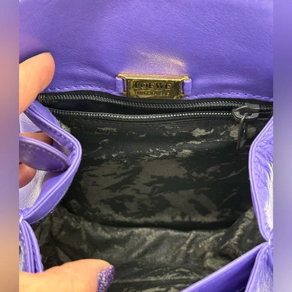 Loewe Purple Crossbody Bag - Picture 5 of 9